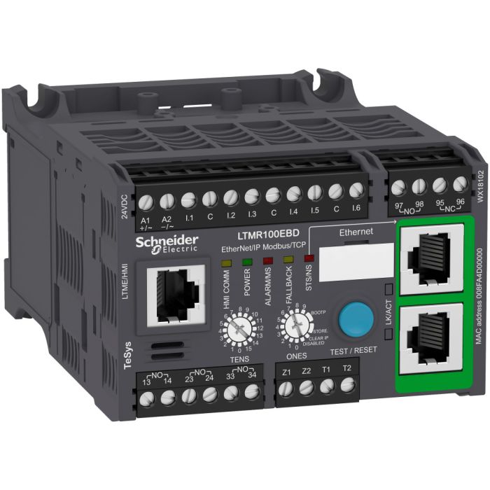 SE TeSys T Реле Ethernet TCP/IP 5-100A 24VDC