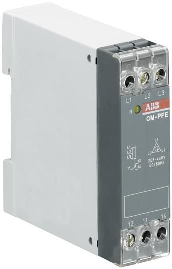 ABB Реле контроля чередования фаз CM-PFE.2 (контроль обрыва фазы L1-L2-L3 200-500В) 1ПК