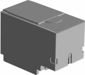 ABB Комплект клеммных крышек OSS400G1S/3 короткая серая компл = 3 крышки