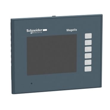 SE Magelis Сенсорный цветной терминал 3,5' 320х240 TFT 6 кн.,RJ45 RS232/485 SUB-D 64Мб/128кБ