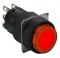 SE Кнопка красная, 16 мм пружинный возврат, круглая