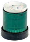 SE Блок для светосигнальных колонн D 70 мм мигающий зеленый 220 В светодиод