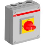 ABB OTP25 Рубильник в боксе OTP25A3M до 25А 3х-полюсный, 1НО доп. контакт, резьба 4xM32+2хM16 ABB OTP25 Рубильник в боксе OTP25A3M до 25А 3х-полюсный, 1НО доп. контакт, резьба 4xM32+2хM16