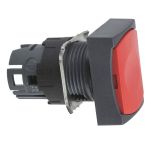 SE Кнопка плоская прямоугольная красная