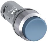 ABB Кнопка CP3-30L-20 синяя с выступающей клавишей без фиксации 2НО ABB Кнопка CP3-30L-20 синяя с выступающей клавишей без фиксации 2НО