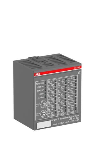 ABB Модуль интерфейсный, 8DI/8DO/8DC, CI542-DP-XC