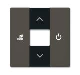 ABB Basic 55 Шато (чёрн) Накладка терморегулятора free@home ABB Basic 55 Шато (чёрн) Накладка терморегулятора free@home