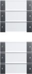 Gira KNX Прозрачный/антрацит Комплект клавиш, (компл=6 шт.) Gira KNX Прозрачный/антрацит Комплект клавиш, (компл=6 шт.)
