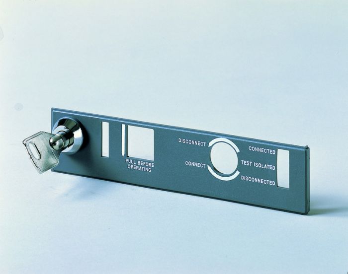 ABB Блокировка выключателя в разомкнутом состоянии KEY LOCK E1/6 - одинаковые ключи N.20005