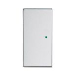 ABB Future SR-2-83 Клавиша двойная free@home, серебристый алюминий ABB Future SR-2-83 Клавиша двойная free@home, серебристый алюминий