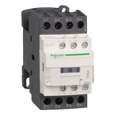 SE TeSys D Контактор D 4P (4НО), АС1 40А, НО+НЗ, 240V 50/60Гц,