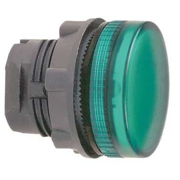 SE XB5 Головка сигнальной лампы 22мм зеленая (ZB5AV033)