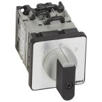 Legrand Переключатель на 2 направления с положением ''0'', 45° PR 12 3П 6 контактов крепление на дверце