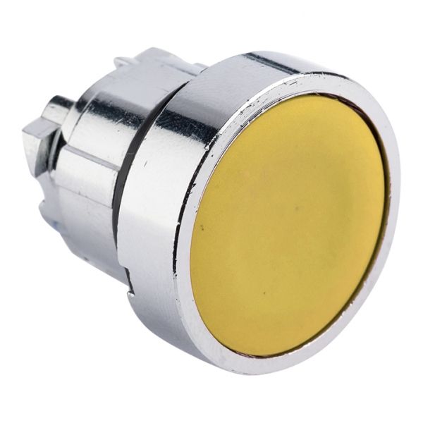 EKF PROxima Исполнительный механизм кнопки XB4 желтый плоский возвратный без фиксации, без подсветки