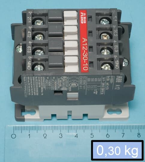 ABB Контактор A12-30-10 (12А AC3) катушка 24В AC