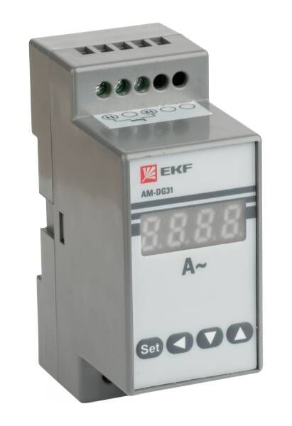 EKF PROxima Амперметр AD-G31 цифровой на DIN однофазный