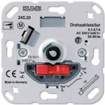 JUNG Мех Регулятор частоты вращения с кнопочным выключателем (ток 0.1 -2.3A) JUNG Мех Регулятор частоты вращения с кнопочным выключателем (ток 0.1 -2.3A)