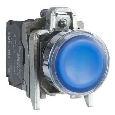 SE XB4 Кнопка с возвратом, с подсветкой 48-120В 22мм