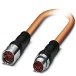 Phoenix Contact K-8E-M23M9/10,0-H00/M23F8-C5-S Штекерный разъем, пластиковая заливка с обеих сторон