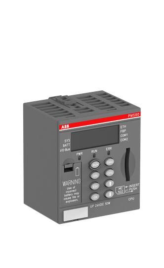 ABB Модуль ЦПУ, AC500, 4 МБ, 2хЕТН, PM591-2ETH