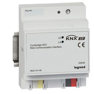 Legrand KNX Интерфейс IP/KNX. DIN 4 модуля.