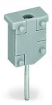Wago Модуль тестового разъема без защелки модульный, серые 249-136