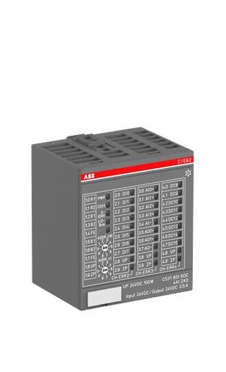 ABB Модуль интерфейсный, 8DI/8DC/4AI/2AO, CI592-CS31-XC