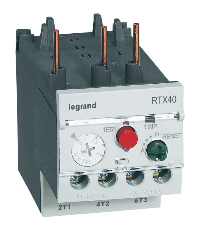 Legrand RTX3 40 Тепловое реле с дифференциальной защитой 1.6-2.5A для CTX3 22, CTX3 40