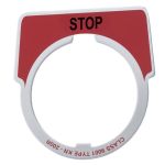 SE Маркировка пластина 'STOP'