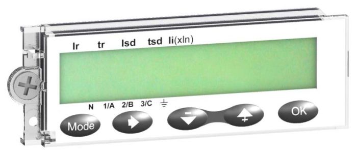 SE Compact NSX ЖК дисплей для выключатель Micrologic 5