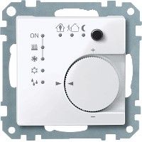 SE Merten KNX\EIB SM Актив Бел Активный бел Модульный Выключатель 4-кнопочный с терморегулятором