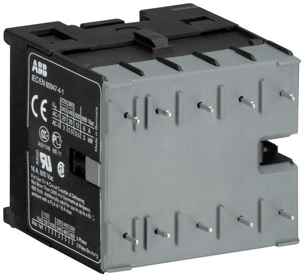 ABB Миниконтактор B7-22-00-P-01 12A (400В AC3) катушка 24В AС