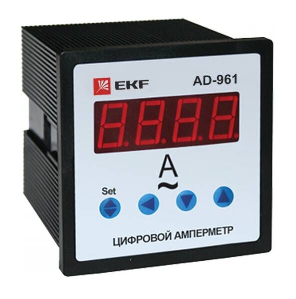 EKF PROxima Амперметр AD-961 цифровой на панель (96х96) однофазный