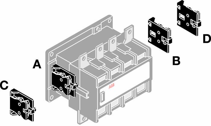 ABB AF Шина соединительная LY140 для контакторов AF116-AF146