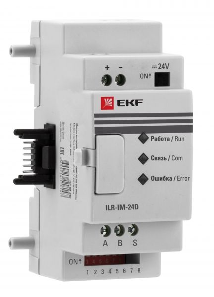 EKF PROxima Модуль интерфейсный MODBUS RS 24В PRO-Relay