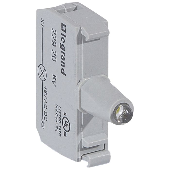 Legrand Osmoz Блок подсветки для индикаторных кнопок и диффузоров для комплектации под винт 48В~/= белый