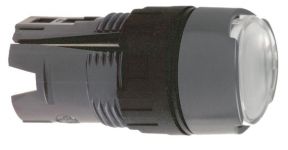 SE Головка кнопки круглая с подсветкой белая