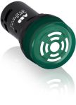 ABB Зуммер CB1-600G с непрерывным сигналом, с подсветкой, зеленый, 24 В AC/DC ABB Зуммер CB1-600G с непрерывным сигналом, с подсветкой, зеленый, 24 В AC/DC