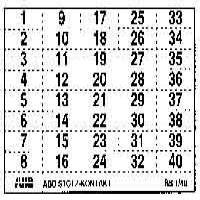 ABB Маркер к. 40шт.чистый BS