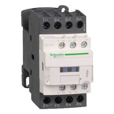 SE Contactors D Контактор 4P (4НО), АС1 20А, НО+НЗ, 220В 50/60Гц