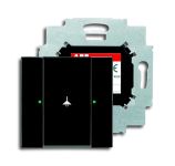 ABB 6125/01-81-500 Сенсор 1-клавишный с коплером в комплекте, антрацит ABB 6125/01-81-500 Сенсор 1-клавишный с коплером в комплекте, антрацит