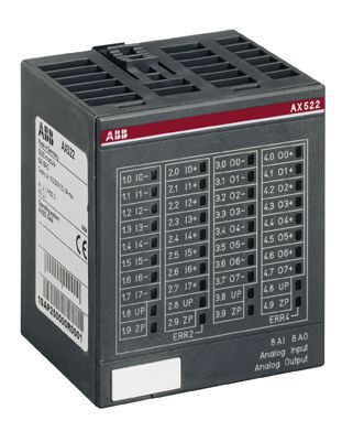 ABB AX522 Аналоговый модуль В/В, 8AI/8AO