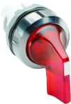 ABB M3SS4-21R Переключатель (длин. ручка) красный с подсветкой 3-х позиц. (корпус) с фикс.