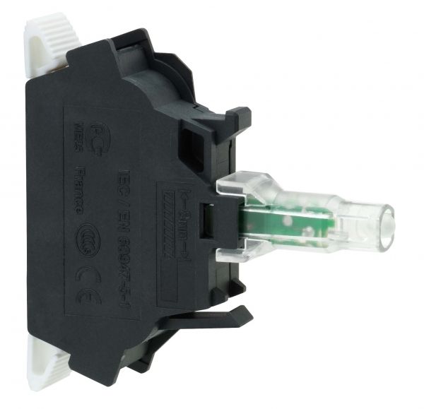 SE XB5 Блок световой сигнализации белый 24-120В пер./пост. тока, 50/60Hz