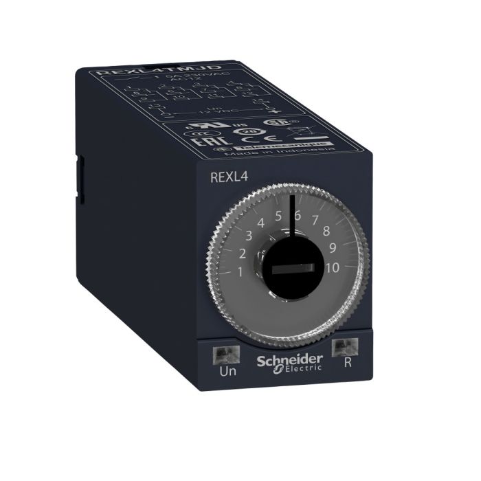 SE Реле-таймер съемное AC 24В, 4 CO, 5А