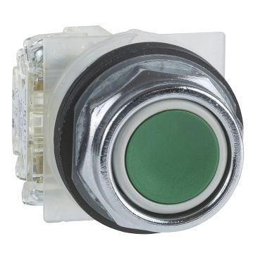 SE Кнопка утопленная, зеленая 9001KR1GH5