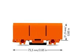 WAGO Фиксирующий держатель для установки клемм серии 2273 на DIN-рейку