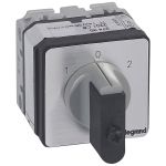 Legrand Переключатель на 2 направления с положением ''0'', 45° PR 17 1П 2 контакта крепление на дверце