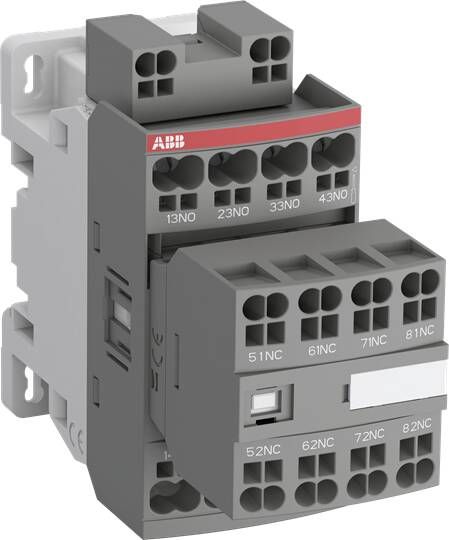 ABB Реле контакторное NF53EK-14 с втычными клеммами, с универсальной катушкой управления 250-500BAC/DC