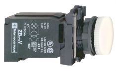 SE XB5 Лампа сигнальная белая 22мм до 230В